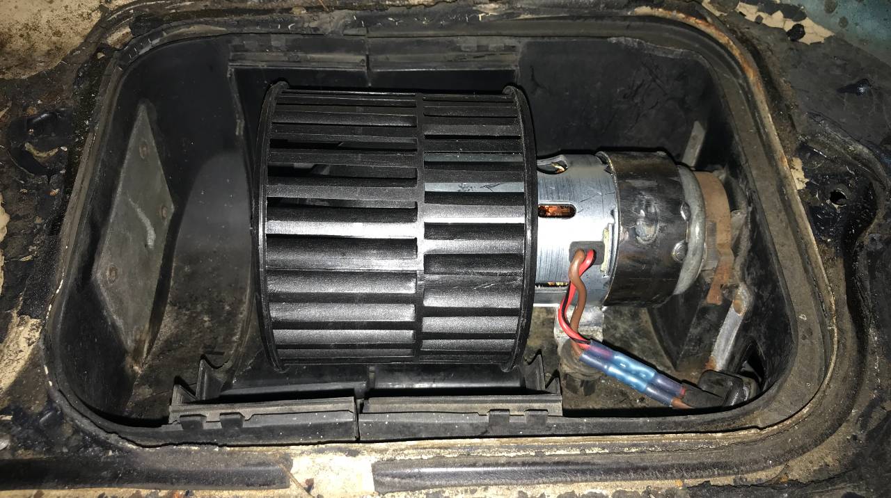 New motor test run