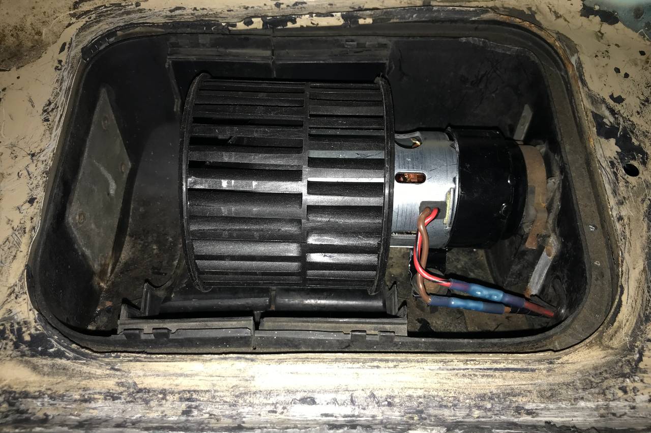 New motor installed